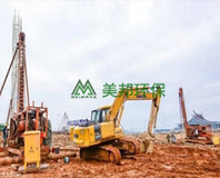 打樁盾構(gòu)現(xiàn)場