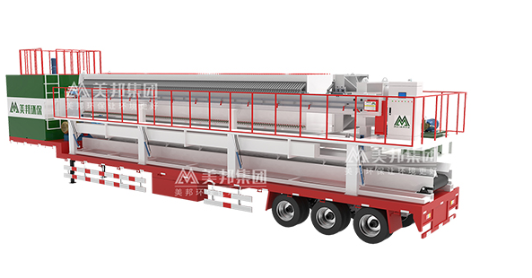 壓濾機(jī)移動平臺