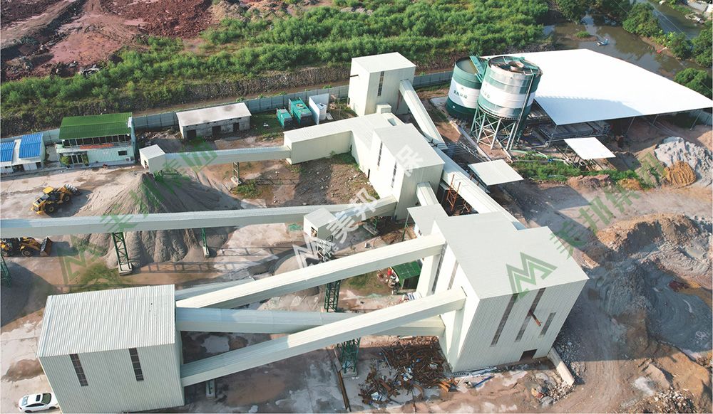 美邦集團(tuán)盾構(gòu)渣土泥漿處理工程現(xiàn)場